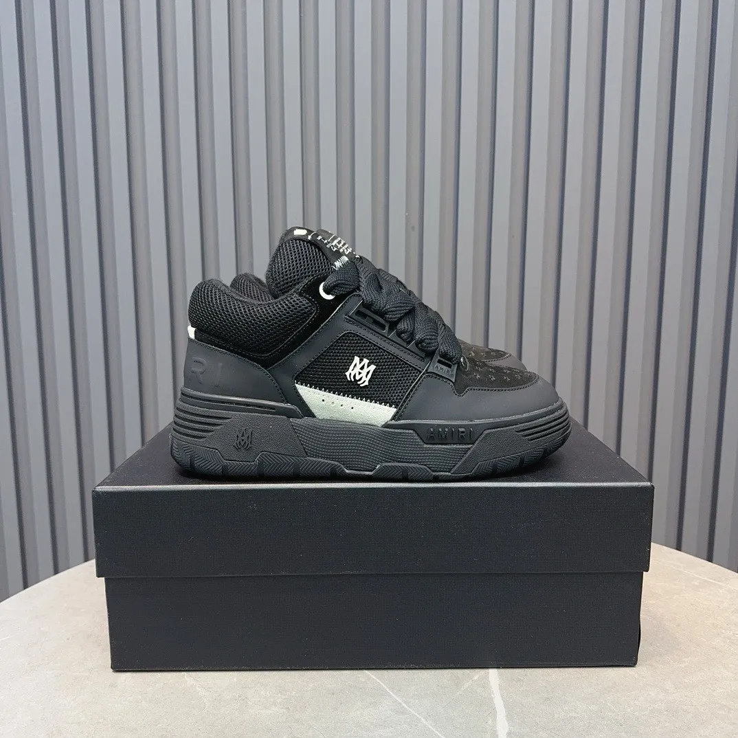 Men's shoes 💰660💰 AMIRI AMIRI trendy brand hot sale 🔥 Available all year round, couples 💑 Official website synchronization Imported fabrics 1⃣️ vs 1⃣️ replica, original factory special original sole, 35-45 (45. non-refundable)